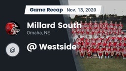 Recap: Millard South  vs. @ Westside  2020