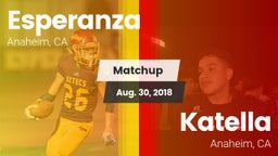 Matchup: Esperanza vs. Katella  2018