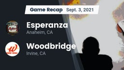 Recap: Esperanza  vs. Woodbridge  2021