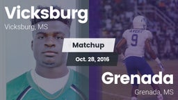 Matchup: Vicksburg vs. Grenada  2016