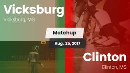 Matchup: Vicksburg vs. Clinton  2017