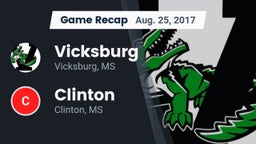 Recap: Vicksburg  vs. Clinton  2017