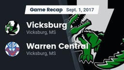 Recap: Vicksburg  vs. Warren Central  2017