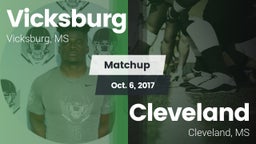 Matchup: Vicksburg vs. Cleveland  2017