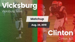 Matchup: Vicksburg vs. Clinton  2018