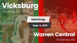 Matchup: Vicksburg vs. Warren Central  2019