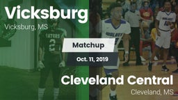 Matchup: Vicksburg vs. Cleveland Central  2019