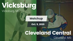 Matchup: Vicksburg vs. Cleveland Central  2020