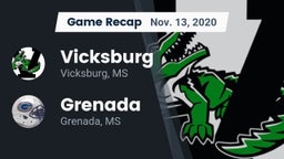 Recap: Vicksburg  vs. Grenada  2020