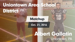 Matchup: Uniontown Area vs. Albert Gallatin 2016