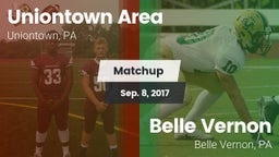 Matchup: Uniontown Area High vs. Belle Vernon  2017