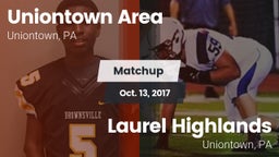 Matchup: Uniontown Area High vs. Laurel Highlands  2017