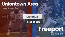 Matchup: Uniontown Area High vs. Freeport  2018