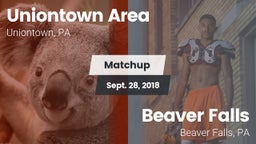 Matchup: Uniontown Area High vs. Beaver Falls  2018