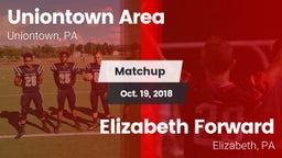 Matchup: Uniontown Area High vs. Elizabeth Forward  2018