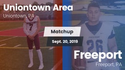 Matchup: Uniontown Area High vs. Freeport  2019