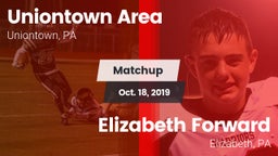 Matchup: Uniontown Area High vs. Elizabeth Forward  2019