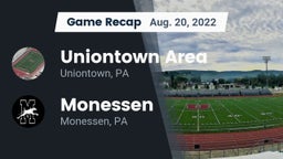 Recap: Uniontown Area  vs. Monessen  2022