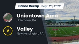 Recap: Uniontown Area  vs. Valley  2022