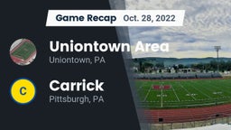 Recap: Uniontown Area  vs. Carrick  2022