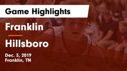 Franklin  vs Hillsboro  Game Highlights - Dec. 3, 2019