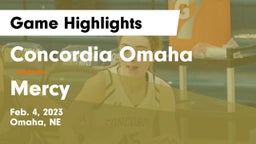 Concordia Omaha vs Mercy  Game Highlights - Feb. 4, 2023