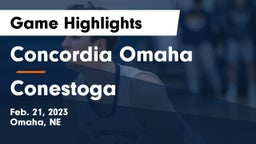 Concordia Omaha vs Conestoga  Game Highlights - Feb. 21, 2023