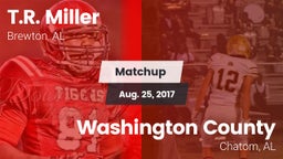 Matchup: T.R. Miller HS vs. Washington County  2017