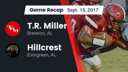 Recap: T.R. Miller  vs. Hillcrest  2017