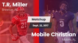 Matchup: T.R. Miller HS vs. Mobile Christian  2017