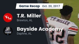 Recap: T.R. Miller  vs. Bayside Academy  2017