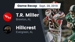 Recap: T.R. Miller  vs. Hillcrest  2018