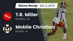Recap: T.R. Miller  vs. Mobile Christian  2018