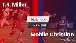Matchup: T.R. Miller HS vs. Mobile Christian  2019