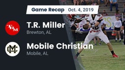 Recap: T.R. Miller  vs. Mobile Christian  2019
