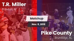 Matchup: T.R. Miller HS vs. Pike County  2019