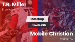 Matchup: T.R. Miller HS vs. Mobile Christian  2019