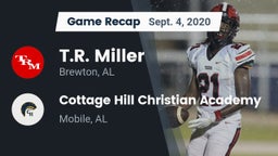 Recap: T.R. Miller  vs. Cottage Hill Christian Academy 2020