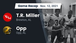 Recap: T.R. Miller  vs. Opp  2021