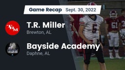 Recap: T.R. Miller  vs. Bayside Academy  2022