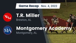 Recap: T.R. Miller  vs. Montgomery Academy  2022
