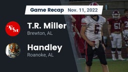Recap: T.R. Miller  vs. Handley  2022