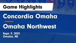 Concordia Omaha vs Omaha Northwest Game Highlights - Sept. 9, 2023
