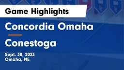 Concordia Omaha vs Conestoga  Game Highlights - Sept. 30, 2023