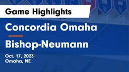 Concordia Omaha vs Bishop-Neumann Game Highlights - Oct. 17, 2023