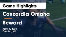 Concordia Omaha vs Seward  Game Highlights - April 1, 2024