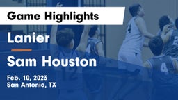 Lanier  vs Sam Houston  Game Highlights - Feb. 10, 2023