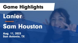 Lanier  vs Sam Houston  Game Highlights - Aug. 11, 2023