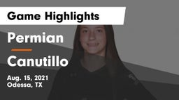 Permian  vs Canutillo  Game Highlights - Aug. 15, 2021