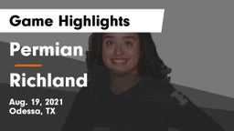 Permian  vs Richland  Game Highlights - Aug. 19, 2021